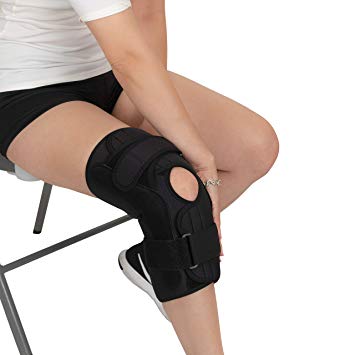 New Bariatric Open Patella Plus Size Hinged Knee Brace (Mars Wellness)