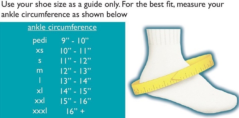 Sizing Measure of an Ankle Brace