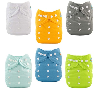 ALVABABY Baby Cloth Diapers