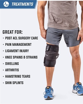ActiveWrap Knee Ice Pack Wrap for Knee