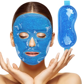 2pcs Gel Beads Face & Eye Masks