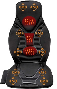 FIVE S Vibration Massage Seat Cushion - Back Massager For Chair