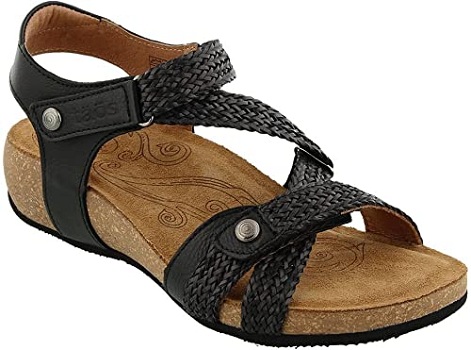 Taos Footwear Women's Trulie Leather Sandal