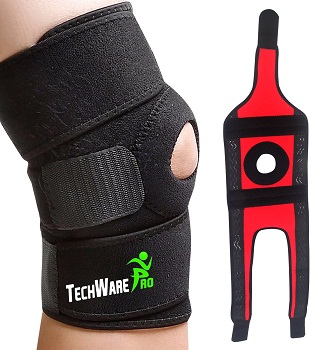 TechWare Pro Knee Brace Support (open patella)