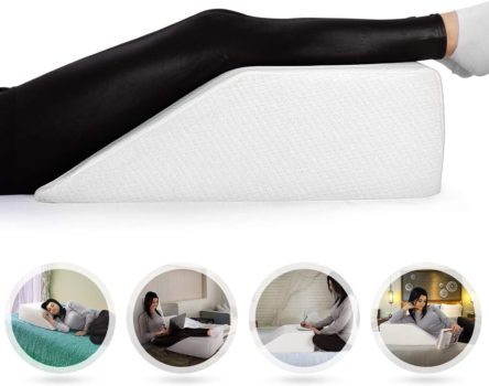 Leg Elevation Pillow with Memory Foam 