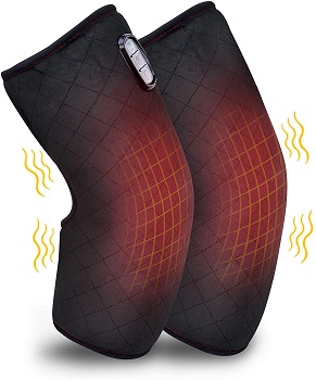 Comfer Heated Knee Brace Wrap with Massager