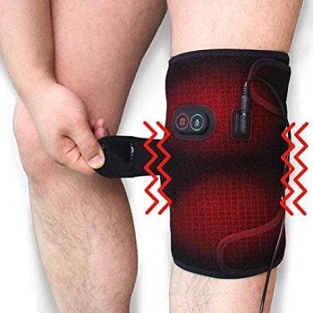 Creatrill Massaging Heated Knee Brace Wrap