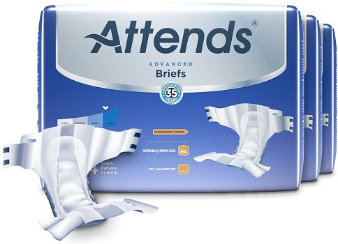 Attends Advanced Briefs With Advanced Dry Lock Technology For Adults
