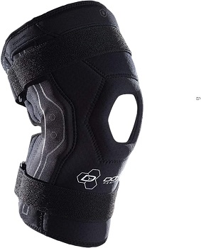 DonJoy Performance Bionic Knee Brace – Hinged, Adjustable Patella Support, Lateral / Medial Ligament (ACL, MCL, LCL)