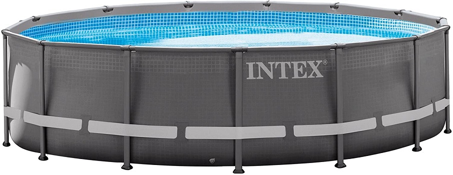 Intex 14ft X 42in Ultra Frame Permanent Above Ground Pool
