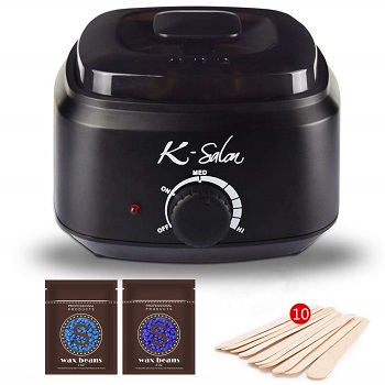 K-Salon Wax Warmer, 18 in 1 Hair Removal at Home