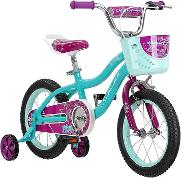  Schwinn Elm Girls Bike for Toddlers and Kids, 12, 14, 16, 18, 20 inch wheels for Ages 2 Years and Up