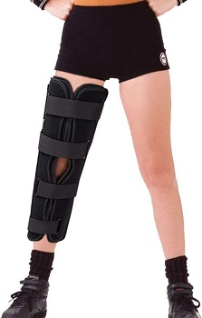 TODDOBRA Tri-panel Knee Immobilizer Full Leg Support Brace