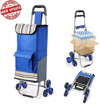 TOMSER Folding Shopping Cart
