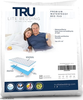 Bed Wetting Sheet Protector  by TRU Lite Home