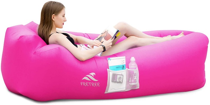 FRETREE Inflatable Lounger Air Sofa Hammock