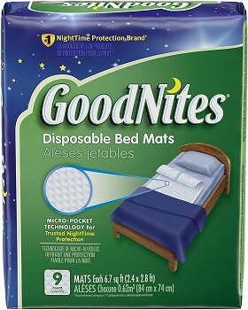 Goodnites Disposable Waterproof Bed Sheet