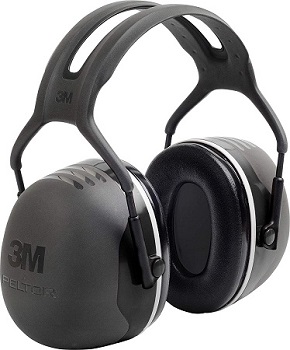 3M PELTOR X5A Noise Cancelling Ear Muffs for Sleeping