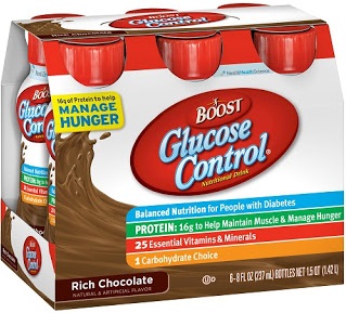 Boost - Glucose Control Drink - Best Meal Replacement Shakes For Diabetics