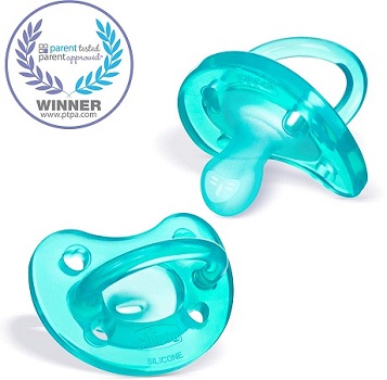 Chicco PhysioForma 100% Soft Silicone Pacifier for Babies 0-6 Months