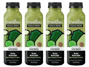Medlie Organic Kale Avocado Collagen Drink