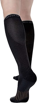 Copper Fit 2.0 Easy-On Easy-Off Knee High Compression Socks
