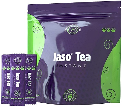 TLC Total Life Changes IASO Natural Detox Instant Herbal Tea