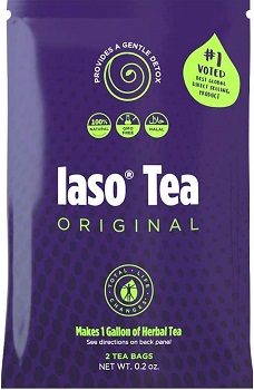 TLC Total Life Changes IASO Natural Herbal Detox Tea Bags - Single Pack
