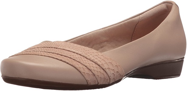 Clarks women’s Blanche Cacee Feet Shoes for Plantar Fasciitis