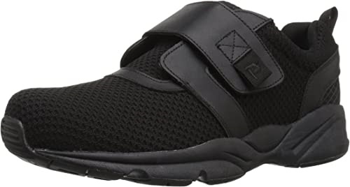 Propet Men’s Stability X Strap Sneaker Velcro Shoes for Elderly